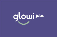 Naamkaartje Glowi Jobs Medewerker